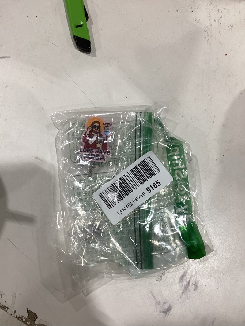 Condition photo showing New/Like New for Lord Have MRSA Funny Nurse Badge Reel, Cute Retractable ID Medical Badge Holder, Name Tag Pediatric Work Badge Buddy, Nurse Gift for RN LPN CNA MA BSN Nursing Student Teacher Doctor Healthcare Workers