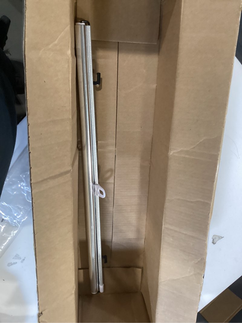 Condition photo showing Good Condition for yoebor no drill blackout blind shade with 3 suction cups, silver 95% shade temporary portable roller window curtain for home office car, w26.8 x l49.2 26.8"w x 49.2"h sliver 95% shade