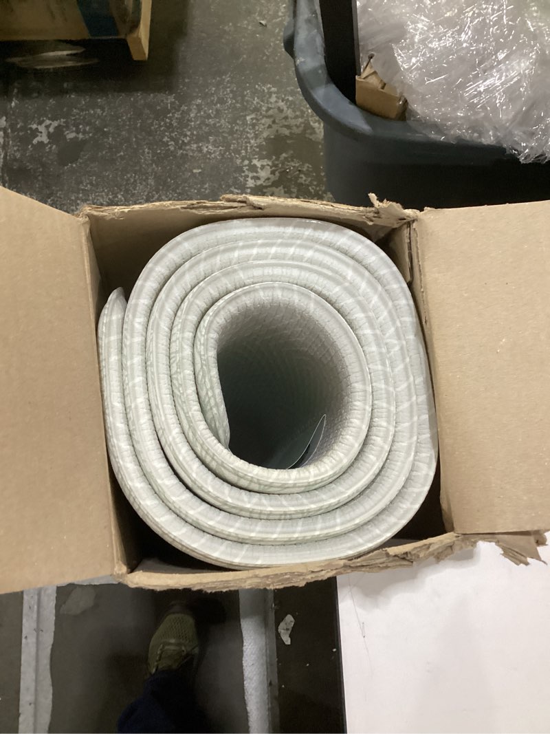 Condition photo showing New/Like New for Baby Care Play Mat (Medium, Hygge - Twig & Maze) 73’’ x 49’’ Original One-Piece Reversible Rollable Waterproof Play Mat for Infants, Babies, Toddler, and Kids Hygge - Twig & Maze Medium