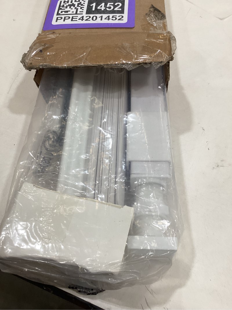 Condition photo showing Good Condition for lazblinds no tools no drill 1" vinyl mini blinds, cordless blinds for windows, light filtering horizontal window blinds & shades, 28" w x 48" h, white cordless-white 28" w x 48" h