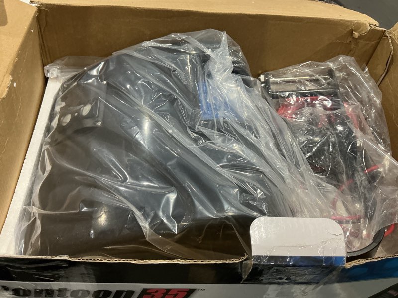 Condition photo showing Good Condition for 35 lbs electric anchor winch, 12v boat anchor winch-marine saltwater anchor windlass kit with remote control & 100-feet of pre-wound anchor rope for speedboats, wench-anchors - complete set black