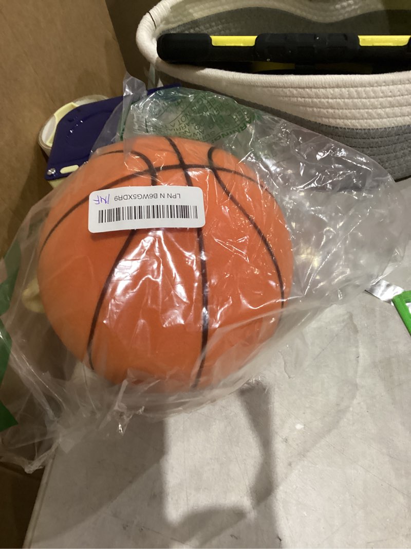 Condition photo showing Good Condition for NERO SPORT Ninja Silent Basketball- Soft Foam Indoor Hoop Play | Soundless Ball for Quiet Dribbling and Indoor Training Size 3 Ball