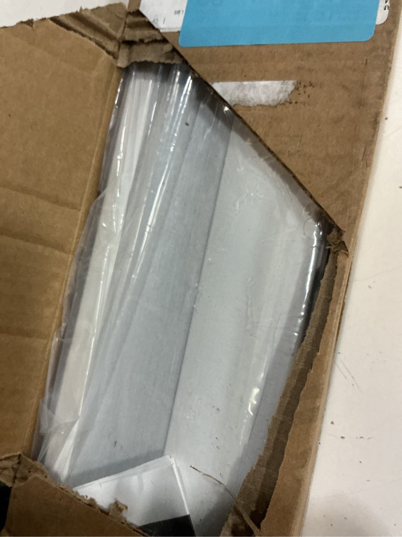 Condition photo showing As Is for blackout cordless cellular shades, honeycomb blinds for indoor windows, for window size 30" w × 64" h white blackout white 30" w × 64" h