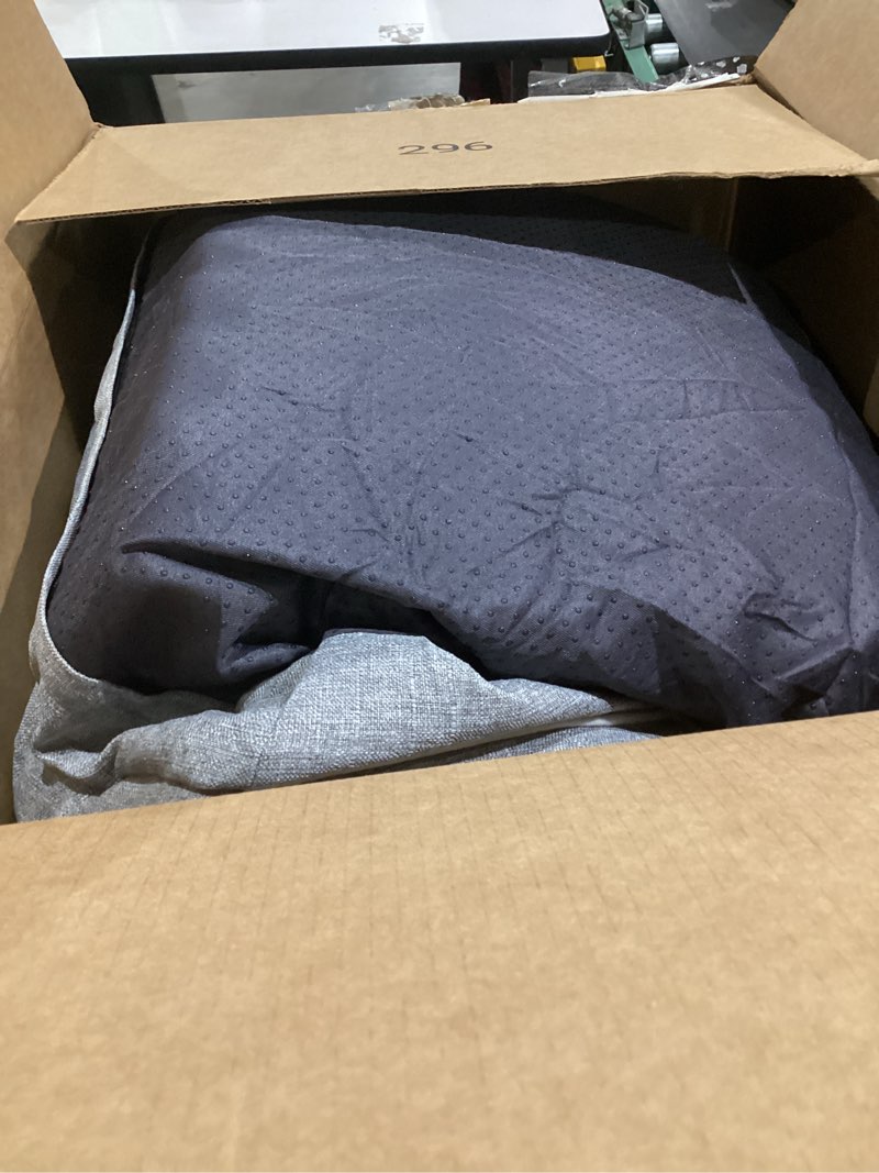 Condition photo showing Good Condition for EHEYCIGA Orthopedic Dog Beds Large Sized Dog, Waterproof Memory Foam Pet Bed with Sides, Non-Slip Bottom Large Pet Bed with Washable Removable Cover, Grey