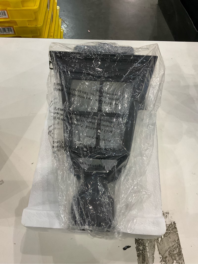 Kemeco ST4311AQ LED Cast Aluminum Solar Post Light Fixture with 3-Inch Fitter Base for Outdoor Garde