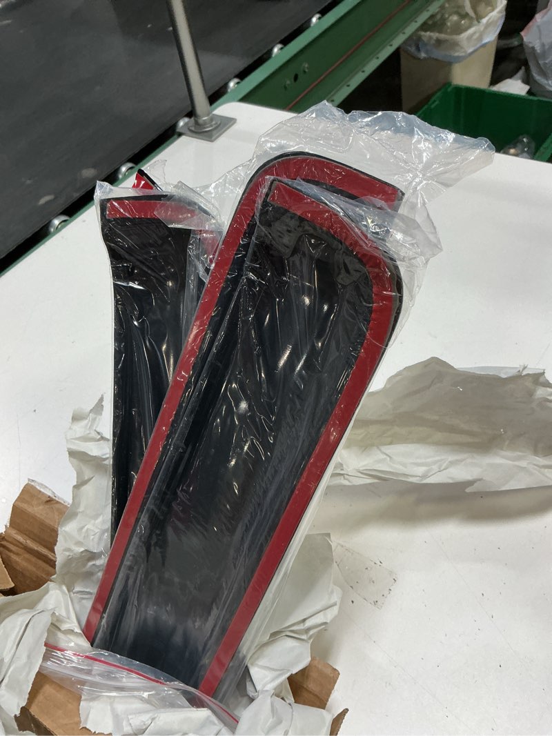 Condition photo showing Good Condition for Window Visors Rain Guards Side Wind Deflectors Vent Guard Shade for Chevrolet Silverado & GMC Sierra 1500 2500HD 3500HD Crew Cab Sun 2014-2018 94536 4-Pieces Set Crew Cab 4pc