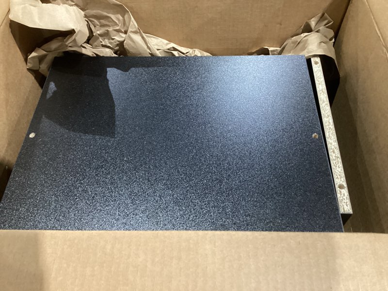 Condition photo showing Good Condition for Simple Houseware Desk Dual Monitor Stand Riser with Drawer, Black