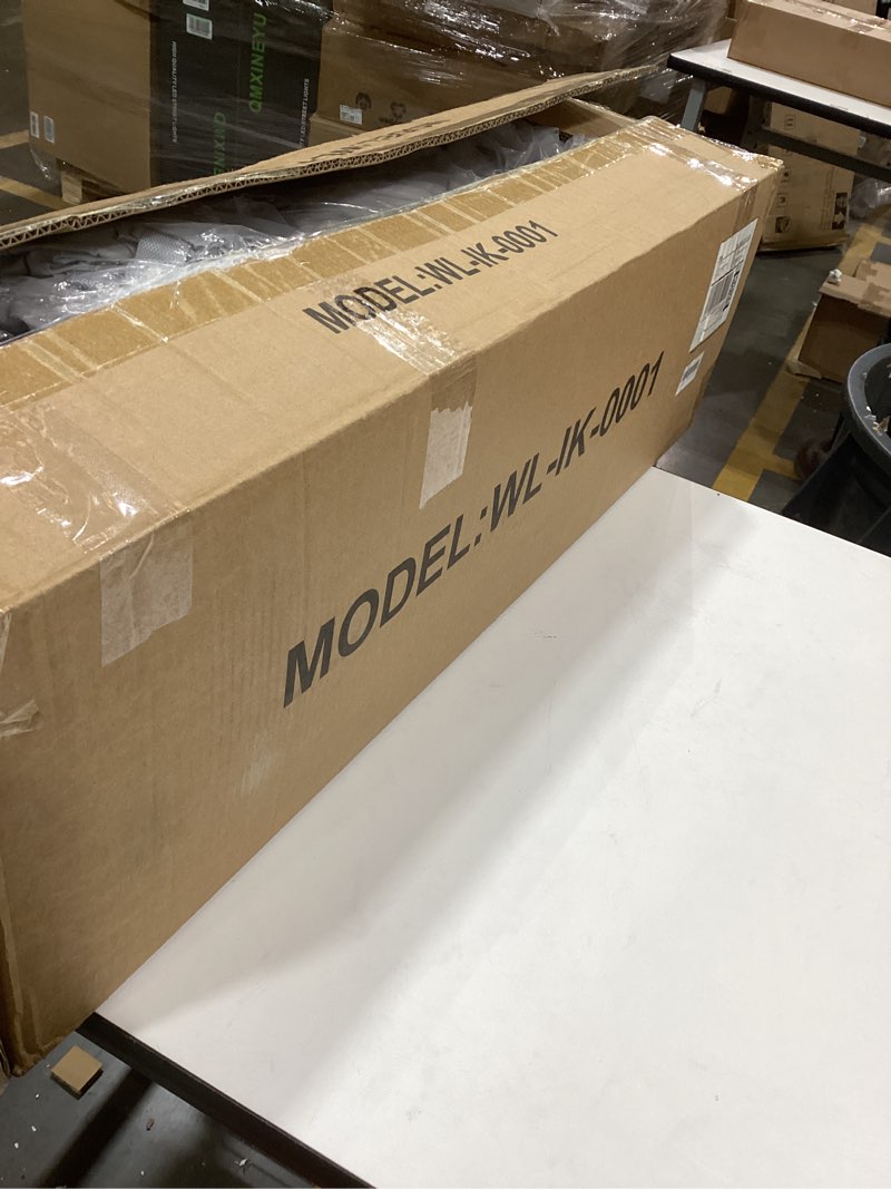 Condition photo showing item condition for Baby Playpen, 73" x 61" Large Foldable Playpen with Mat for Babies and Toddlers, Play Pen with Soft Breathable Mesh, Ocean Balls and Pull Links, Baby Playard for Indoor & Outdoor, Gray Gray 73" x 61" with Mat