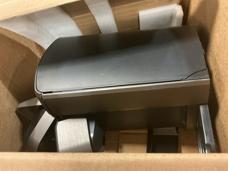 Condition photo showing As Is for Keurig K-Elite Single Serve K-Cup Pod Coffee Maker, with Strength and Temperature Control, Iced Coffee Capability, 8 to 12oz Brew Size, Programmable, Brushed Slate