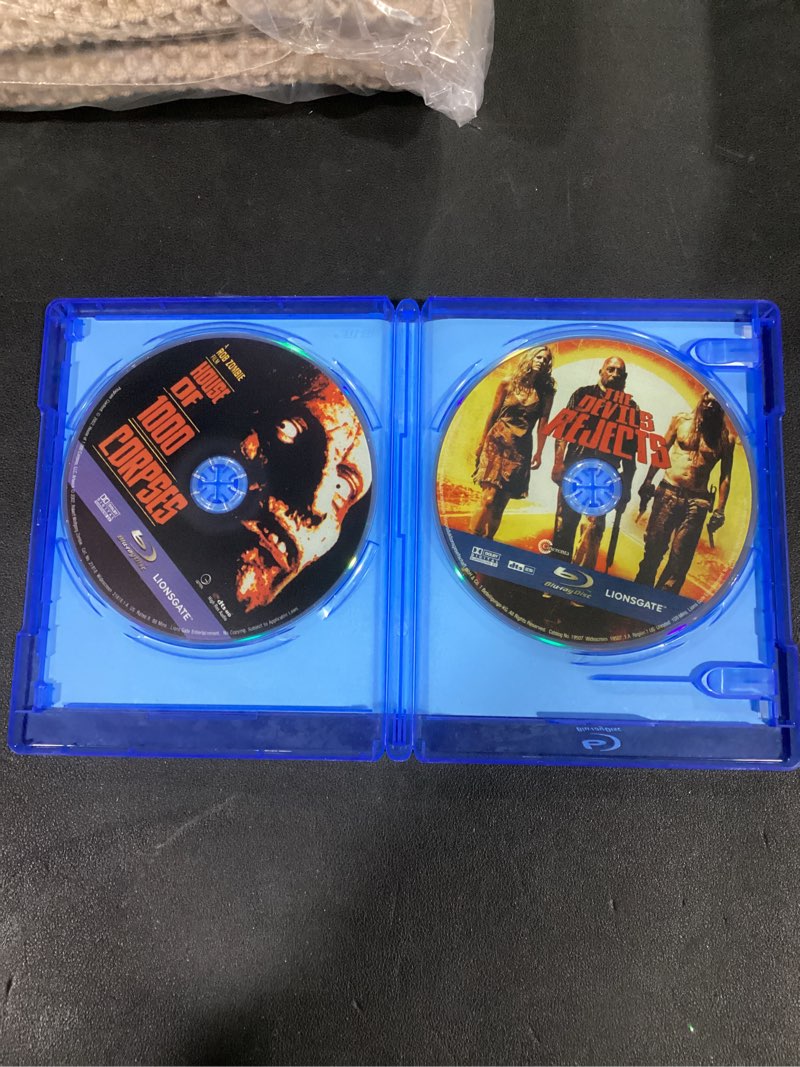 Condition photo showing As Is for The Devil's Rejects / House of 1000 Corpses (Horror Two-Pack) [Blu-ray]