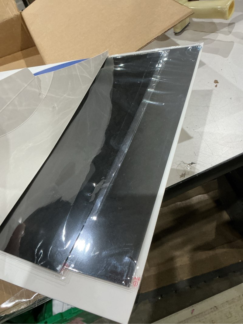 Condition photo showing Good Condition for peslv [2-pack] 24 inch privacy screen for computer monitor 16:9 aspect ratio, eye protection anti blue light glare shield, 24inch removable black blackout anti spy desktop security private filter black 24''(16:9)