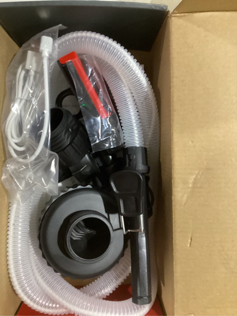Condition photo showing New/Like New for VEECAP Automatic Electric Fuel Transfer Pump with Auto-Stop, 3.8GPM & 51" Hose & 4 Size Adapters Gas