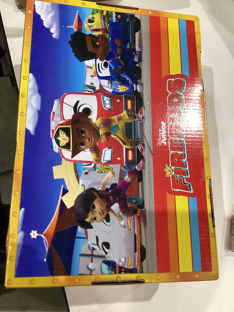 Condition photo showing New/Like New for Dress Up Trunk, Kids' Costume Set with Firefighter, Police Officer and EMT Costumes for Kids 3+