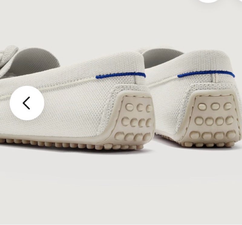 women's brand new rothy’s the braid driver. color: cream.  ( uknow size