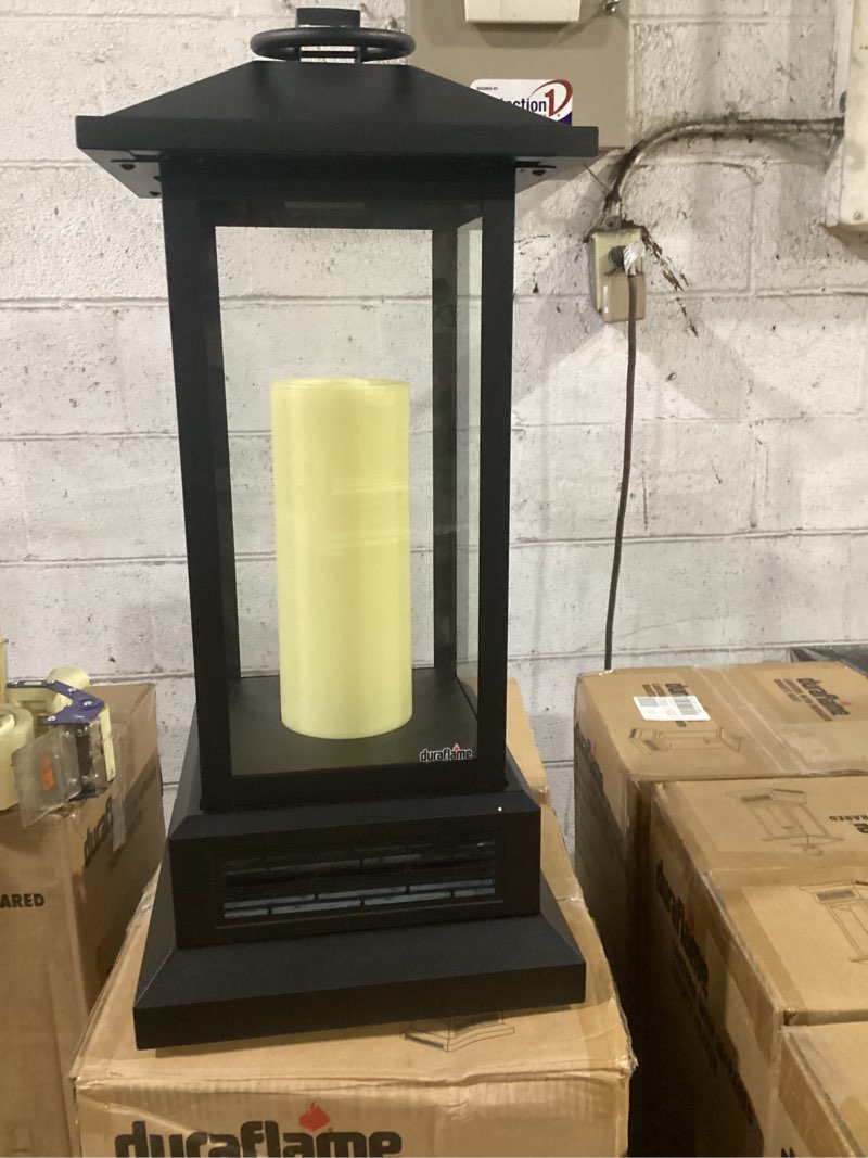 Condition photo showing Good Condition for 29” duraflame® Infrared Quartz Electric Lantern Heater