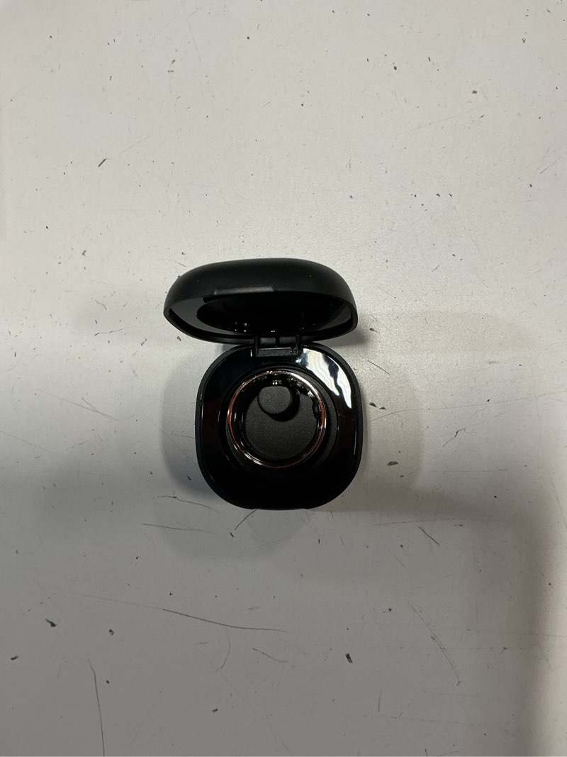 Condition photo showing Good Condition for smart ring for women men, fitness tracker ring with body temperature, sleep monitor, blood oxygen, heart rate, calories, no subscription fee, ip68 waterproof for iphone & android (silver, #10) silver #10