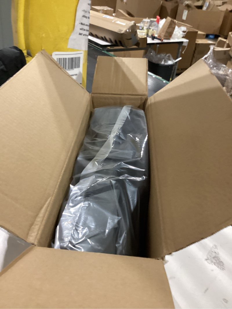 Condition photo showing As Is for Collapsible Folding Wagon, Outdoor Beach Cart with All-Terrain Wheels, Adjustable Handle, 2*Cup Holders, for Camping, Sports, Shopping, Garden, Gray