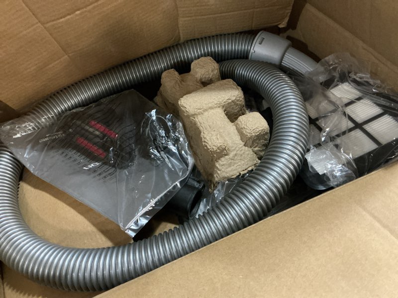Condition photo showing Good Condition for aspiron canister vacuum cleaner, 40kpa bagless vacuum cleaners, 4qt large dust cup, double hepa filter, retractable cord, 1600w lightweight vacuum cleaner with 5 tools for hard floors, violet