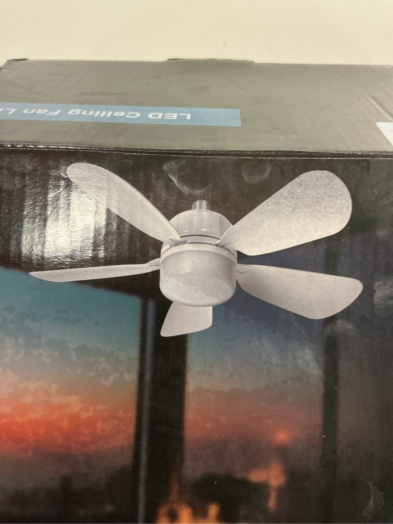 led ceiling fan lights 2 in 1 socket ceiling fan light (color may vary ours are black)