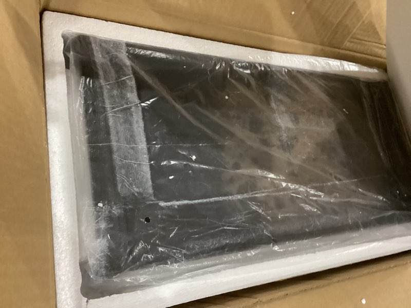 Condition photo showing As Is for UPGRADED WB31X24738 Cast Iron Griddle Replacement for ge Appliance Gas Range Part,WB31X24998 Compatible With ge Gas Stove Top Parts, 9.5 ×19.5 inch Free Standing Range Center