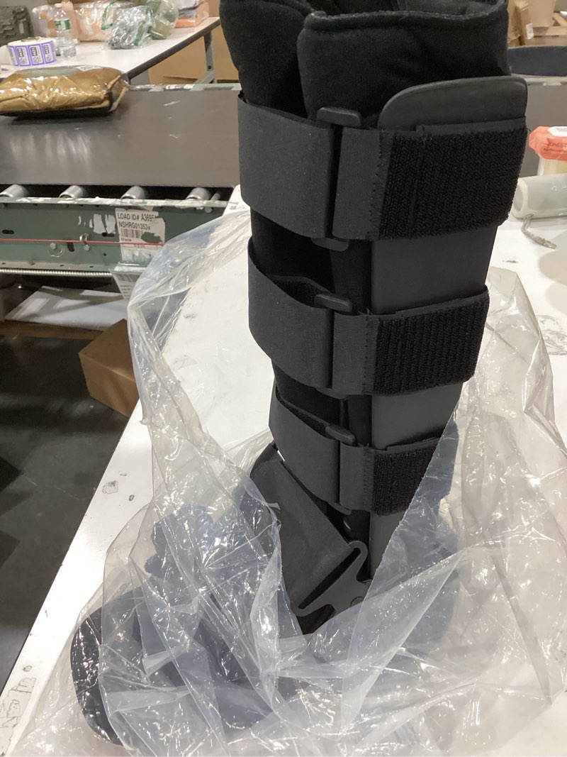 Condition photo showing Good Condition for united ortho cam walker fracture boot, medium, black black medium