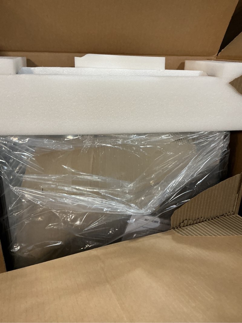 Condition photo showing Good Condition for Black Bathroom Mirror Medicine Cabinet with Round Corner Framed Door 20 x 26 inch, Recessed or Surface Mount, with Adjustable Glass Shelves