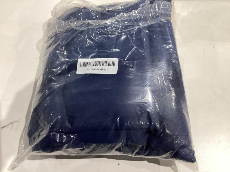 Condition photo showing Good Condition for ChrisDowa Blackout Curtains 80 Inches Long 2 Panels Set for Living Room, Grommet Thermal Insulated Room Darkening Curtains for Bedroom (Navy Blue, 52 x 80 Inch) 52"W x 80"L (Pack of 2) Navy Blue