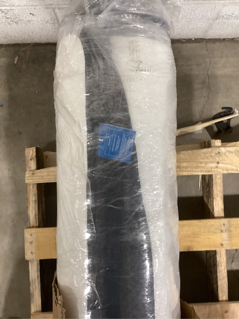 Condition photo showing As Is for king size mattress, 12 inch hybrid memory foam king mattress in a box, individual pocket spring, medium, certipur-us