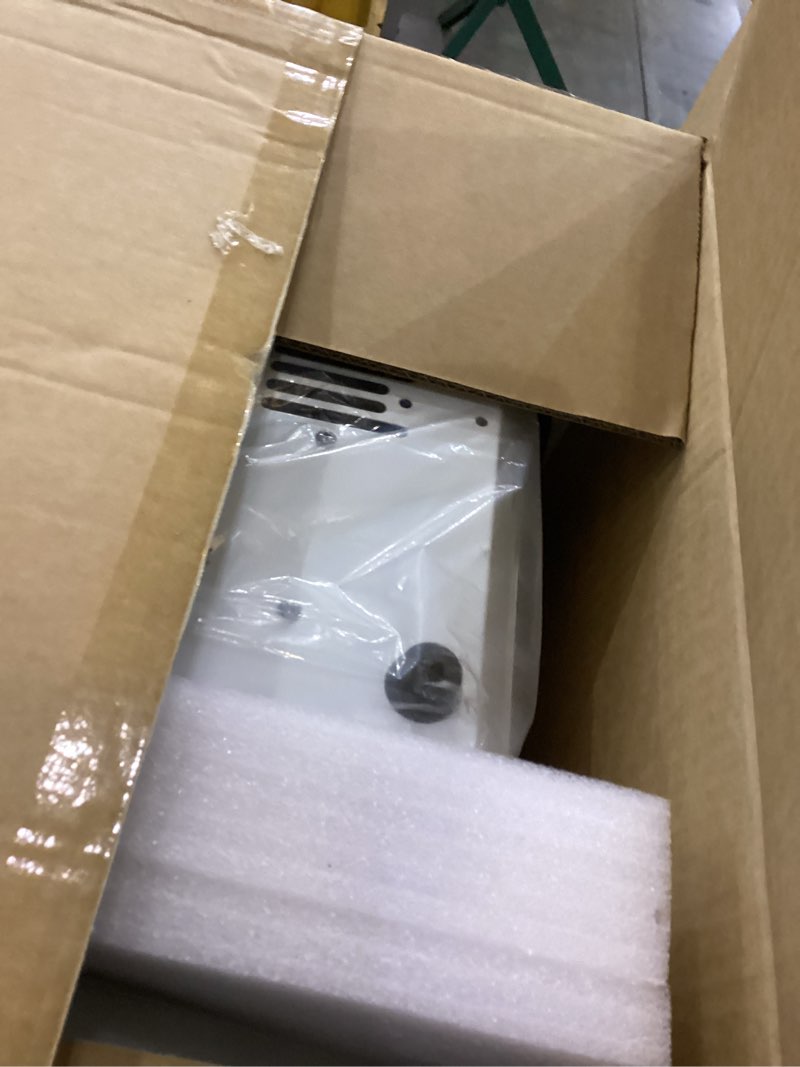 Condition photo showing New/Like New for LANGXUN 1500W Snow Machine with Manual & Wireless Remote Control | Large Output Snowmaking Machine for Indoor & Outdoors | Adjustable Snowflake Size | Perfect for Christmas, Weddings, and Parties