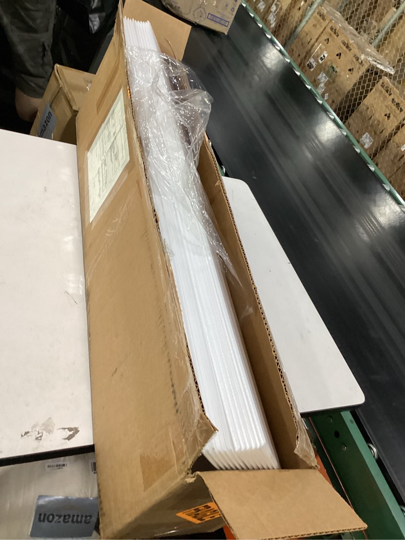 Condition photo showing Good Condition for à la maison ceilings wp08pw-48 foam ceiling planks 39 in x 6 in, plain white (78 sq.ft/case), pack of 48 pack of 48 plain white