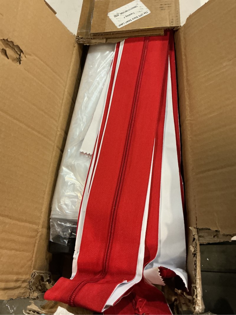 Condition photo showing Good Condition for 10ft dust barrier poles, 4 pack spring retractable zipper wall poles for dust barrier system with 2 heavy-duty zippers & plastic film, for interior decoration, remodeling & isolation work 10ft, 4pack