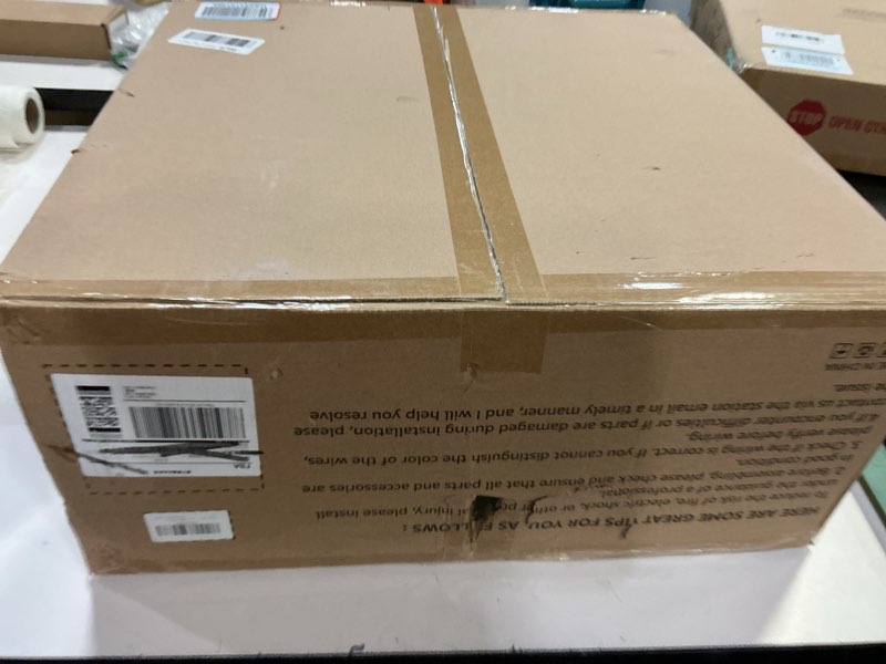 Condition photo showing New/Like New for LEDIARY 20 Inch Low Profile Ceiling Fan With Light, Led Bladeless Ceiling Fans, Remote Control Enclosed Flush Mount Ceiling Fan With Timming, 3000-6000K, 6 Wind Speed, 3000LM, 57W-White 20 Inch White