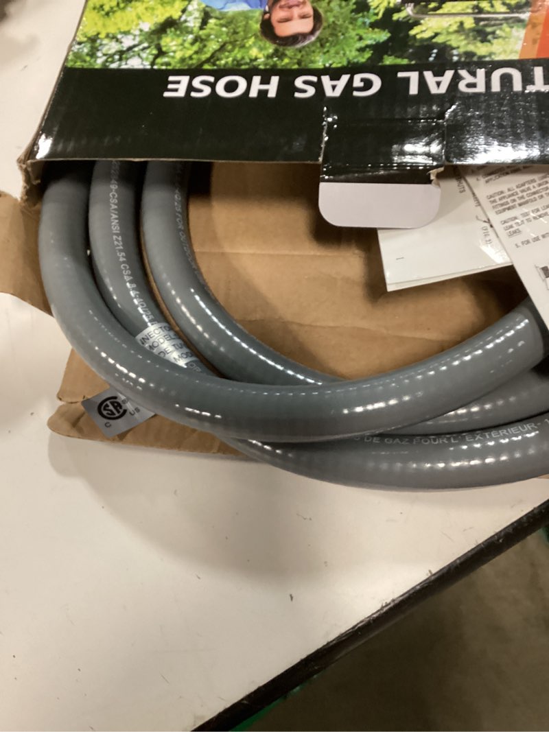 Condition photo showing New/Like New for gassaf 6 ft 1/2" id natural gas hose with quick connect fitting, natural gas conversion kit for gas grill, generator, patio heater and more - csa certified 1/2 inch 6ft