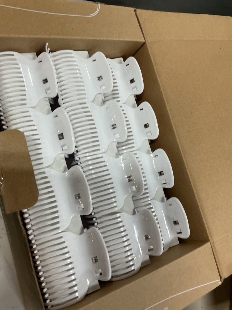 Condition photo showing New/Like New for conair hot rollers for long, medium & short hair, 12 ceramic flocked 1½-inch and 1¾-inch heated hair rollers with clips, hot curlers for women, volume & curls, amazon exclusive
