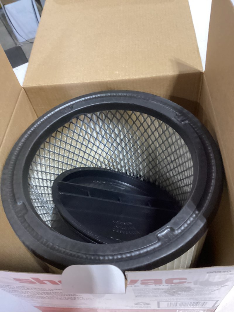shop-vac reusable large wet/dry hepa shop vacuum cartridge filter