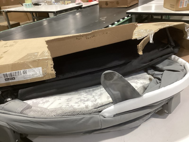 Condition photo showing Good Condition for Graco Pack ’n Play Travel Dome Playard, Portable Bassinet with UV Canopy, Full?Size Infant Bassinet, Diaper Changer Oskar