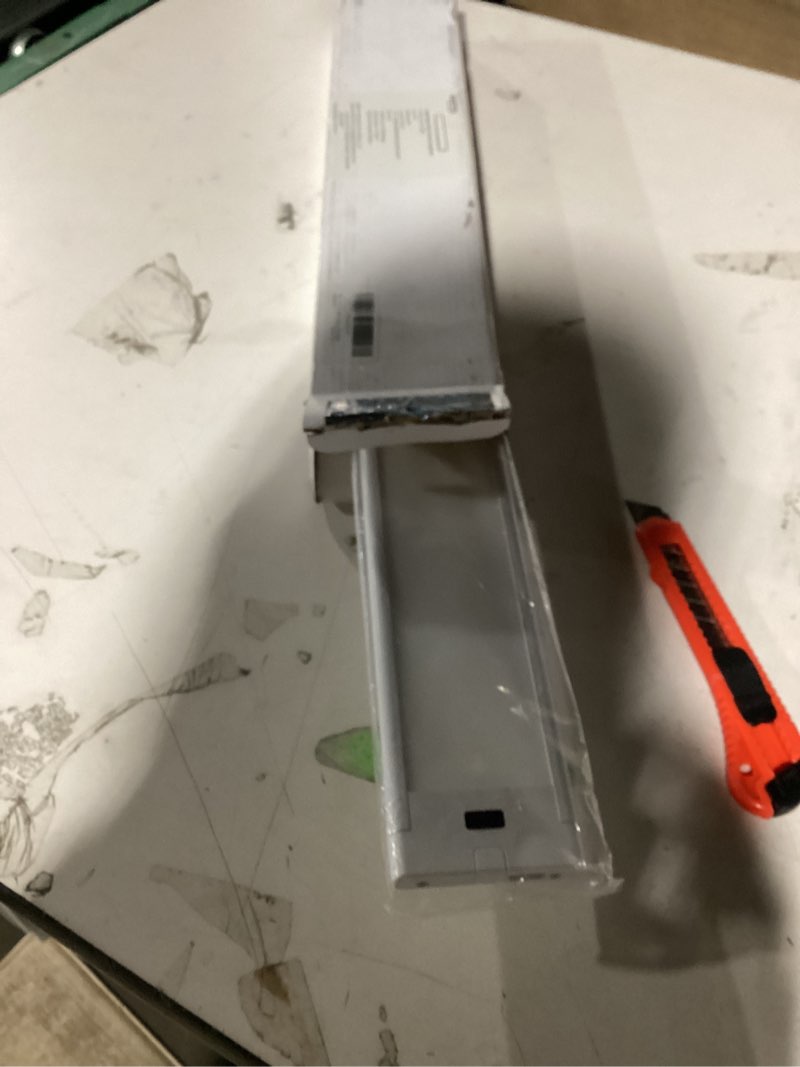 Condition photo showing Good Condition for 18 inch under cabinet lights plug in, hand wave linkable closet light, 5 cct - 2700k/3000k/4000k/5000k/6000k, dimmable under counter light, under cabinet lighting for kitchen, workbench white-18? 18 inch