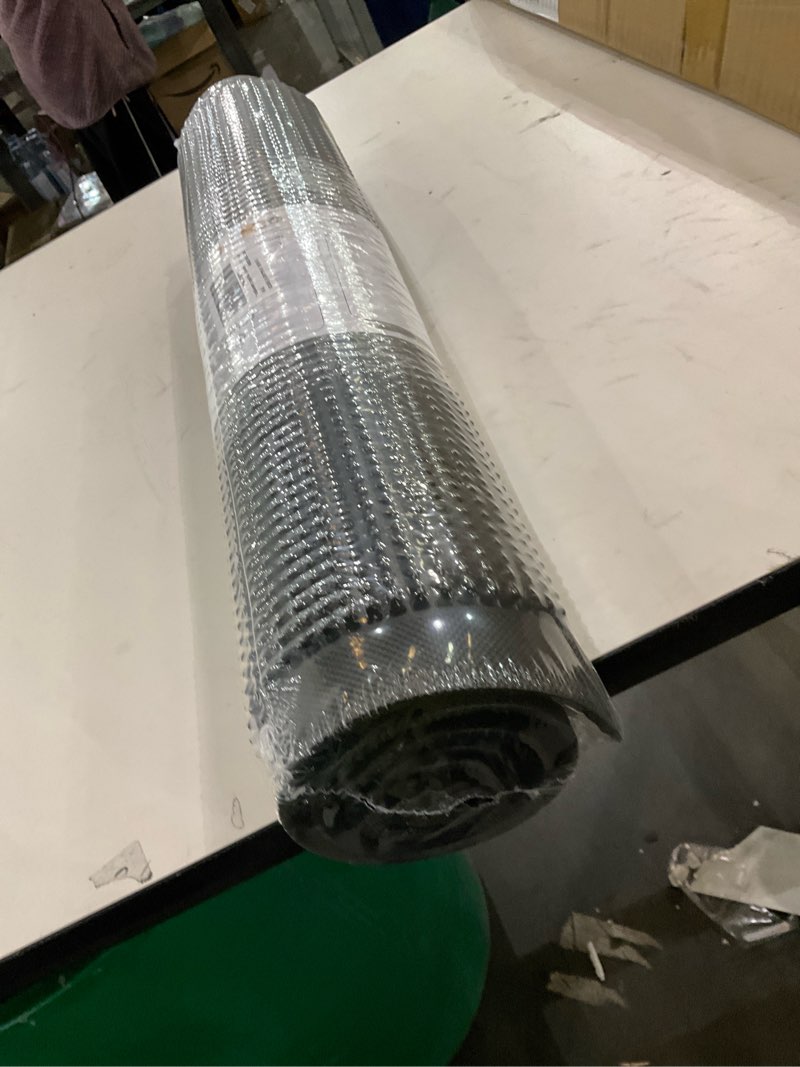 Condition photo showing New/Like New for Color&Geometry Large Rubber Outdoor Mats for Front Door Outside & Indoor Entrance Patio Waterproof Heavy Duty Entry Doormat - 24"x36" Black 2' x 3' (Rectangular) Black