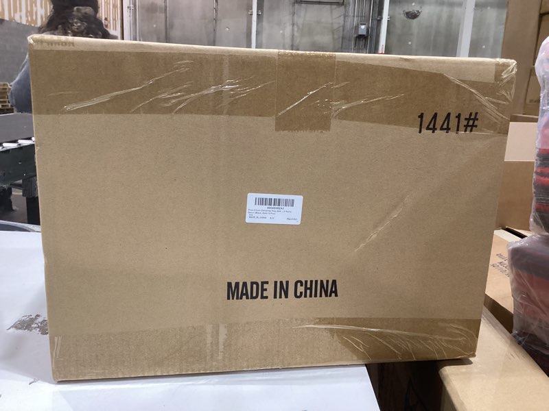 Condition photo showing New/Like New for Poen 12 Pcs 6 Inch Large Christmas Ball Ornaments Glitter Extra Large Christmas Ornaments Giant Xmas Balls Tree Decorations with Hanging Loop for Xmas Holiday Party Decor (Black,Gold) Black, Gold 12