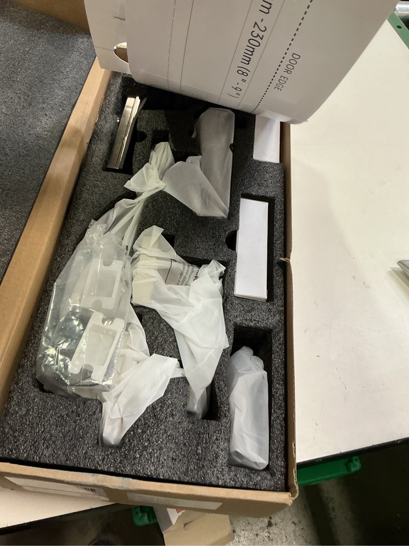 Condition photo showing New/Like New for Smart Front Door Lock Set: SMONET Keyless Entry Door Lock with Handle, Front Handle Set Fingerprint Smart Deadbolt Bluetooth Electronic Digital Keypad, Alexa Unlock Silver