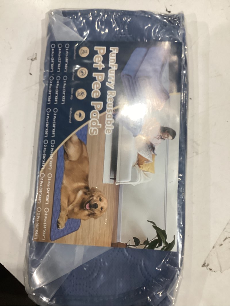 Condition photo showing Good Condition for funfurry washable guinea pig cage liner - 4 pack reusable washable pee pads?waterproof guinea pig bedding for small animal - rabbit bunny hamster puppy (blue, 12" x 12" - 4 pack) blue 12" x 12" - 4 pack