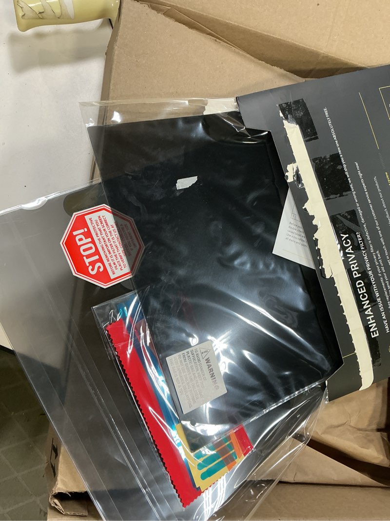 Condition photo showing Good Condition for VINTEZ [2 Pack] 24 Inch 16:9 Privacy Screen for Computer Monitor and Laptop - Anti Glare Protector Film Blue Light Filter Eye Protection - Computer Screen Privacy Shield 2 pack 24" DIAGONAL (16:9)