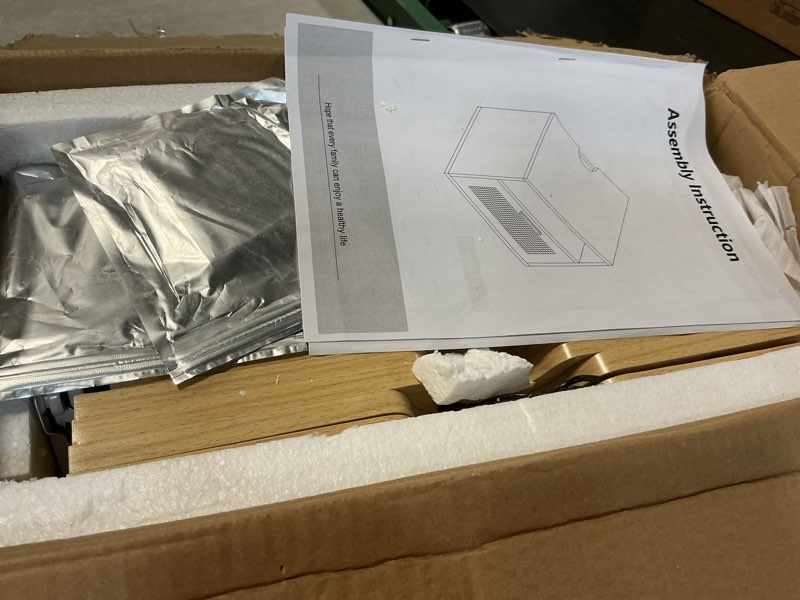 Condition photo showing As Is for Floating nightstand Set of 2 with USB Ports, outlets, and led Light Strip – Modern Wall-Mounted nigh