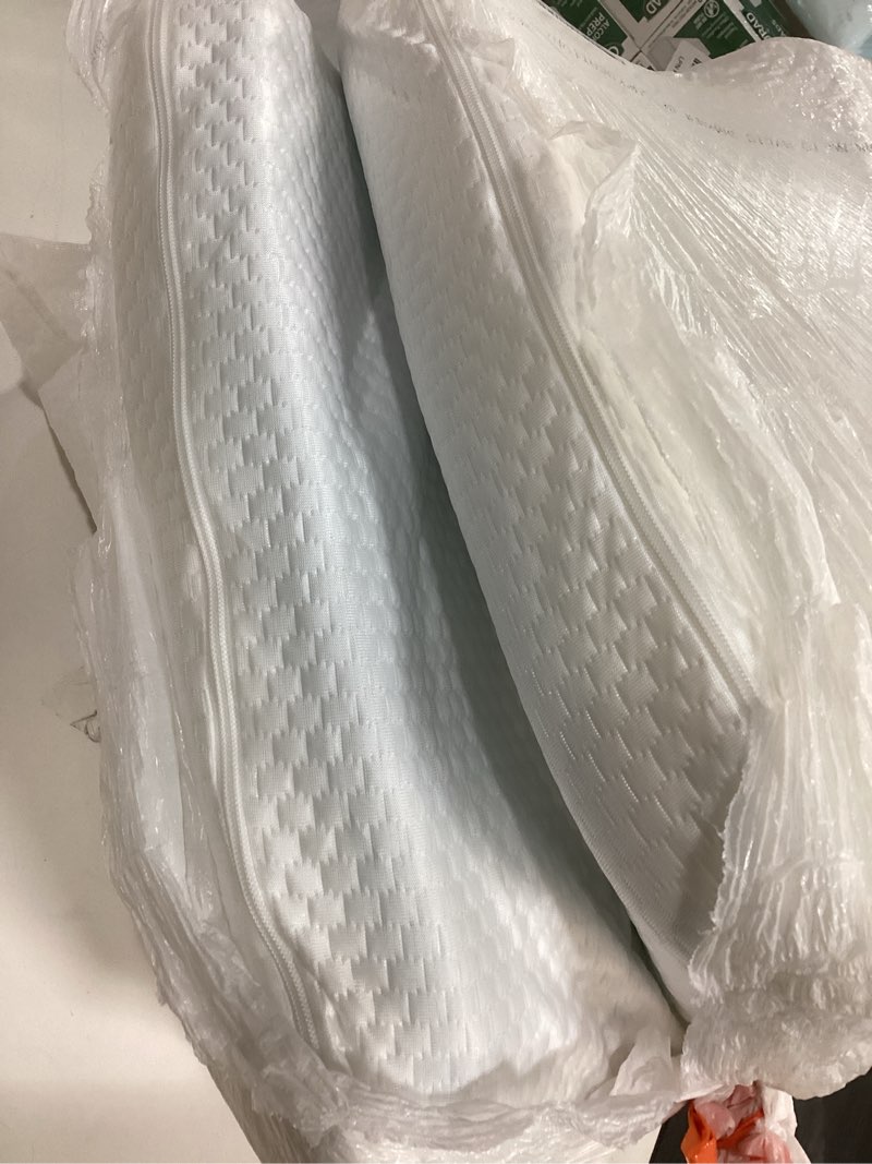 Condition photo showing Good Condition for Lisara Mini Crib Mattress, 38" x 24" x 3" Dual Sided Gel Memory Foam Mattress with Waterproof, Removable and Breathable Ice Silk Cover mini crib mattress 38*24*3