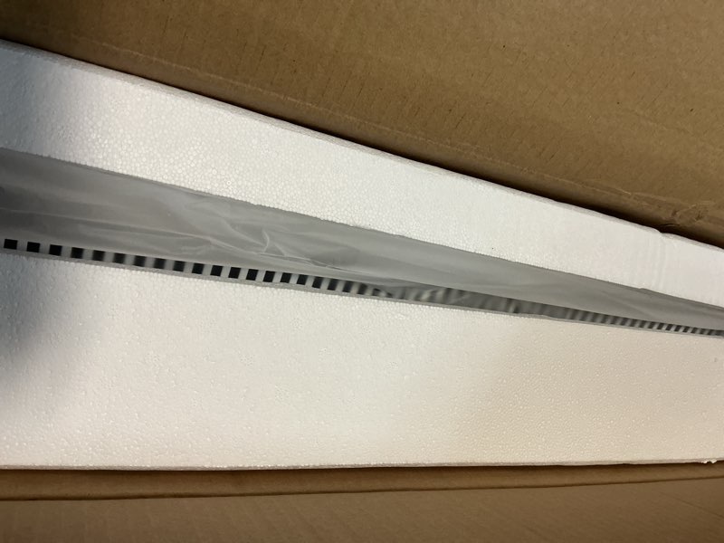 Condition photo showing Good Condition for Convection Space Heaters for Indoor Use Large Room, 1500W Infrared Bathroom Heater with Remote, IPX4, 24Hrs Timer, Stand & Wall Panel Heater with Adjustable Thermostat for Office Bedroom Use White