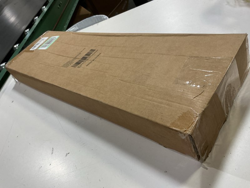 Condition photo showing New/Like New for FEED GARDEN Fireplace Tools Set 5 Pieces Modern 32 Inch Outdoor Wrought Iron Fireplace Accessories Set with Log Holder Poker, Tong, Shovel, Brush, Base, Black