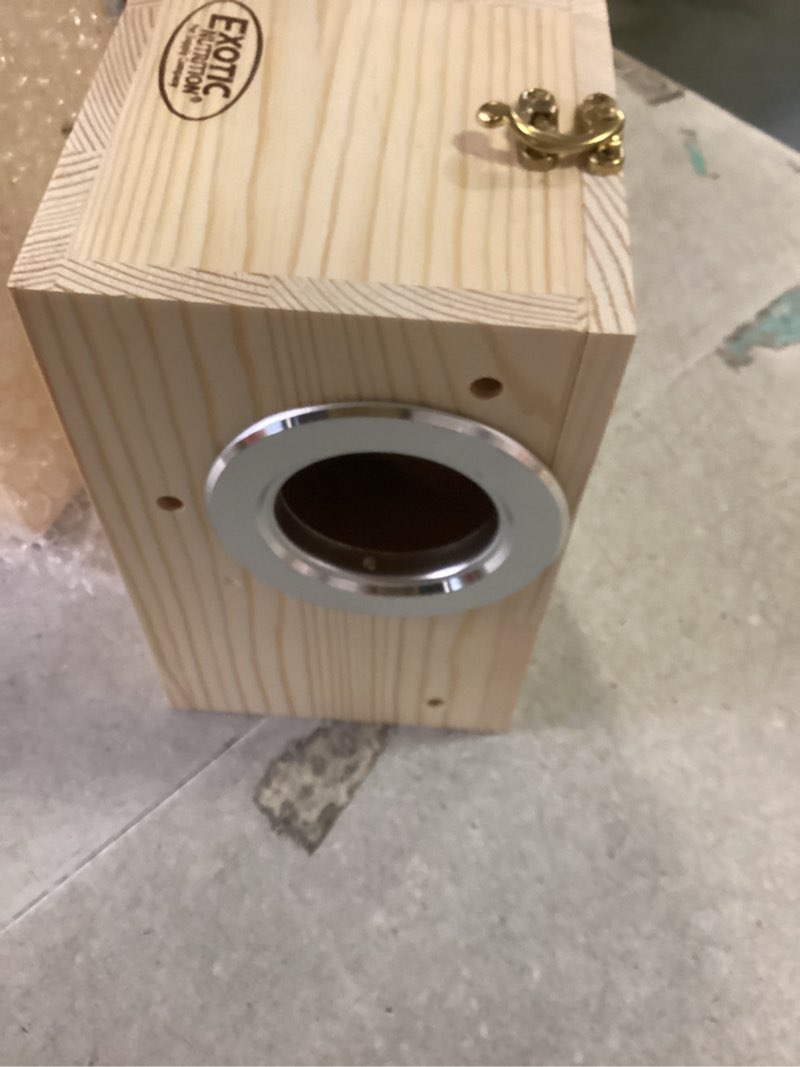 Condition photo showing Good Condition for Exotic Nutrition Sturdy Nest Box Small