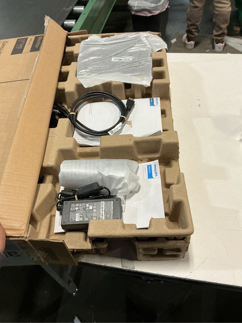 Condition photo showing As Is for Philips 27E2N1100 27 inch IPS FHD (1920 x 1080) 100Hz Gaming Office Monitor, VESA, HDMI x1, VGA Port x1, Eye Care, 4 Year Advance Replacement Warranty 27" FHD IPS Panel 100Hz