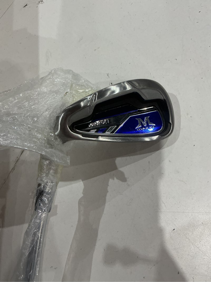 Condition photo showing Good Condition for mazel wm-x1/2 individual men golf club irons 1,2,3,4,5,6,7,8,9,pitching wedge,approach wedge,sand wedge with graphite/steel shafts for right handed left 2022 model, steel, silver stiff 1 iron