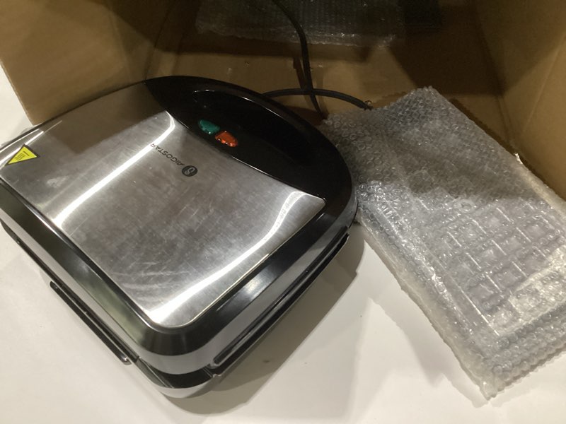 Condition photo showing As Is for Cuisinart, Griddler® Grill & Panini Press, GR-11NAS New Panini Griddler, NOT TESTED